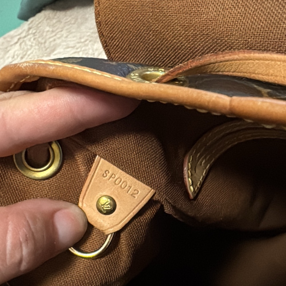 Louis Vuitton Monogram Brown Tan Backpack - Picture 6 of 8